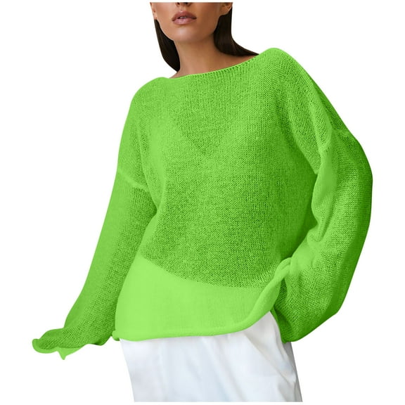 Chiccall Women's Cotton Shirts Casual Lightweight Long Sleeve T-Shirts