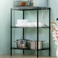 thumbnail image 2 of 3 Tier Steel Wire Shelving Unit Metal Rack Home Kitchen Garage Adjustable Storage Shelf, 350 LBS Capacity, 2 of 11