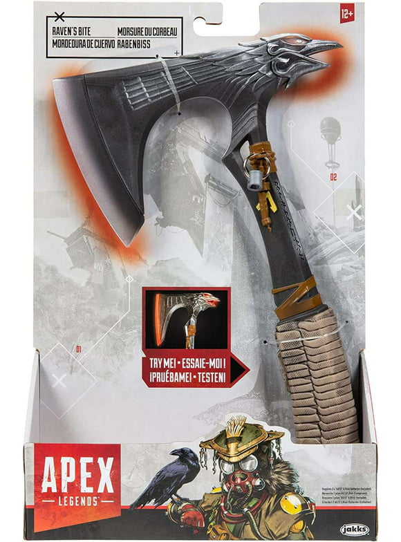 Electronic Arts Apex Legends Raven's Bite Axe 1:1 Scale, Light Up Perfect for Play and Display or Cosplay!