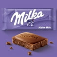 thumbnail image 3 of Milka Alpine Milk Chocolate Bar 90g (Pack of 3), 3 of 7
