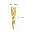 thumbnail image 2 of Uxcell 41mm Corsage Decorative Holder Brooch Pin Vase Pocket Boutonnieres Holder Gold Tone 15 Pcs, 2 of 6