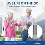 Inogen One G3 Replacement Column Pair - Oxygen Accessories - Two Removable Metal Columns - 1.63 lbs., 17.8 x 3.66 x 3.62 in.