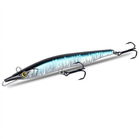 Kingdom Needle Vibrating Sinking Pencil Fishing Lures 0.56oz/1.13oz Two Swimming Action Swing Hard Baits Wobblers for Bass