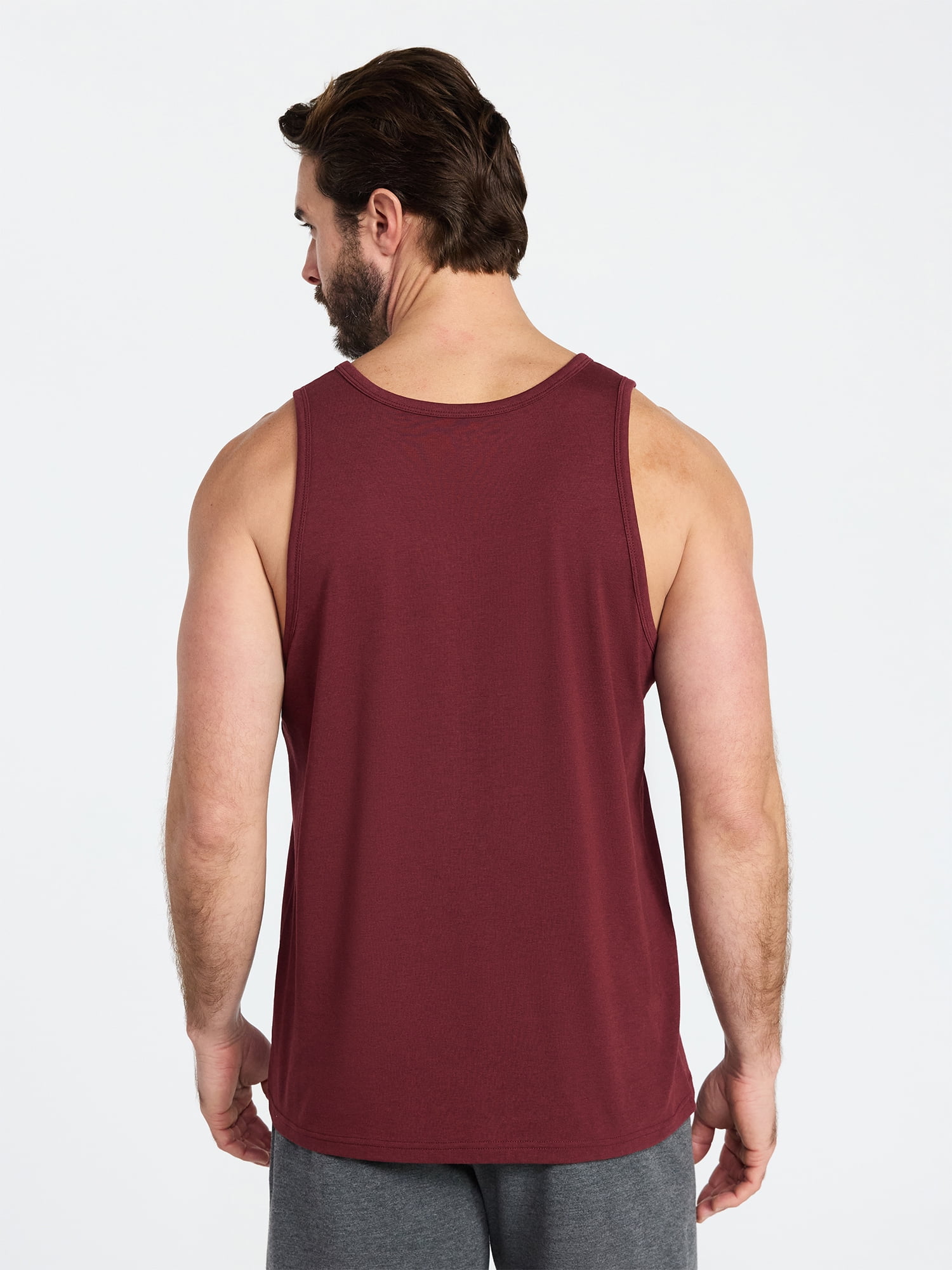 Athletic Works Men's and Men's Big & Tall Tri-Blend Tank Top, Sizes XS-4XLT