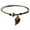 3#, variant on Ceramic Beaded Bracelet Bangle Rope Chain Vintage Leaf Pendant Jewelry 13#