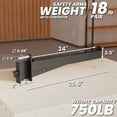 thumbnail image 3 of Synergee Safety Arms for 2x3 Power and Squat Racks, Fits Racks with 1" and 5/8" Holes. Rack-Mounted Safety Arm Attachment for Spotting, Bench Press, and Squats., 3 of 6