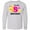 AC-Heather Grey, variant on Inktastic Its My 8th Birthday with Smiling Emoticons Long Sleeve Youth T-Shirt
