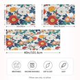 thumbnail image 2 of Yayeee Pillowcase King Size Set of 2 Satin Wrinkle Resistant Envelope Pillow Case, Colorful Flowers Pattern, 2 of 8