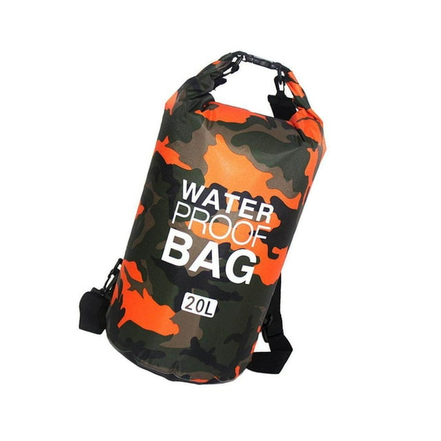 Xingzhi Sac de Surf Imperméable Sac Étanche Extérieur Rafting Bateau Flottant Orange 20 L