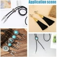 thumbnail image 5 of 60 Pcs Bolo Tie Tips 2 Colos Alloy Replacement End Caps Cone Cord Ends Bolo Western Cowboy Tie Buckle for Bolo Tie Making Clothes Decor Jewellery Accessories, 5 of 6