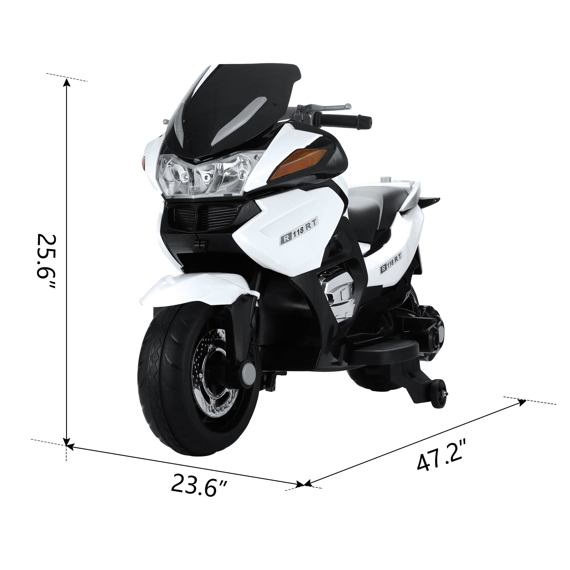 12V Electric Motorcycle for Kids, 2022 Upgrade Kids Motorcycle with Training Wheels for Kids 2-6