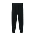 thumbnail image 5 of WTOBBY Women's High Waisted Joggers with Pockets, Tapered Leg Drawstring Lightweight Sweatpants for Athletic and Casual Activities,Black L, 5 of 5