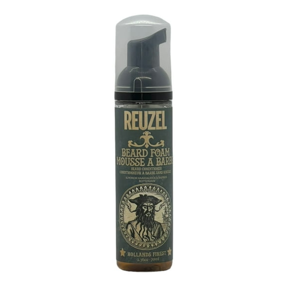 REUZEL Beard Foam, Light Hold, Low Shine, Deodorizes, 2.36 oz