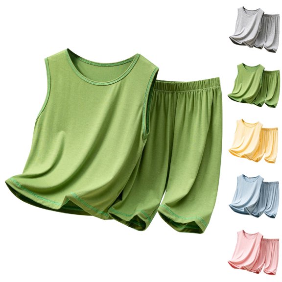 Bigetiay Boys Summer Clothes 2 Piece Casual Active Breathable Short Sleeve T-Shirt with Short Outfits Boys Size 11-12 Years Clothes