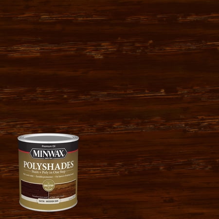 Minwax® PolyShades® Mission Oak, Satin, 1-Qt