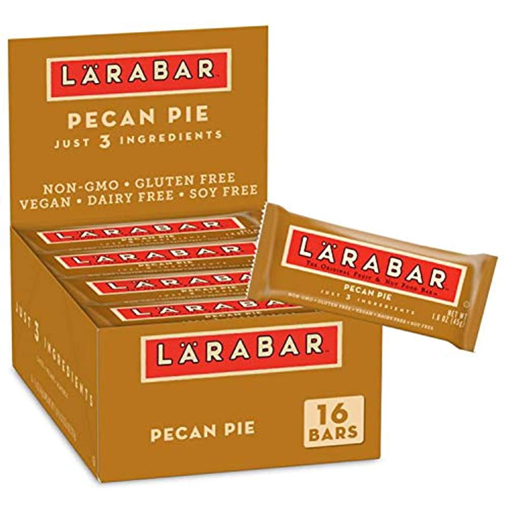 Larabar Gluten Free Bar, Pecan Pie, 1.6 oz Bars (16 Count)