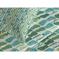 thumbnail image 4 of Ambesonne Flip Flop Quilted Bedspread Set 2 Pcs, Exotic Nature Colors, Twin Size, Pale Green Pale Blue, 4 of 5