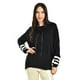 thumbnail image 1 of Sueter con detalle de rayas Roman Fashion / Juvenil, 28001 (Negro) negro CH, 1 of 5