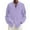 Purple, variant on WAENQINLA Men's Casual Shirts Comfortable Cotton Linen Long Sleeve Shirt Loose Fit Button Down Shirts Summer Beach Tops