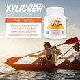 Xylichew 100 Xylitol Chewing Gum Non GMO, Non Aspartame, Gluten Free