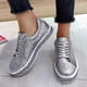 thumbnail image 1 of Zapatos de plataforma de boca baja para mujer, informales, con cordones planos, con lentejuelas, nuevo estilo Wmkox8yii  FOPL2422, 1 of 6
