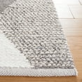 thumbnail image 4 of SAFAVIEH Natura Medici Diamond Area Rug, Ivory/Beige, 6' x 6' Square, 4 of 9