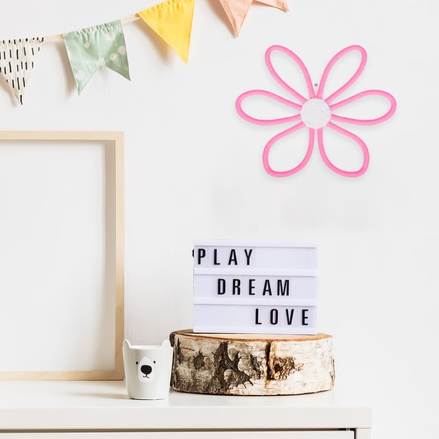 LOLIPPYY 3Ud Flores Tejidas De Para Decorar Con Estilo Boho Y