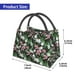 thumbnail image 2 of Fotbe Lilies Flowers Bolsa Térmica Portátil con Estampado, Bolsa de Entrega de Alimentos Aislada, Bolsa Reutilizable de Gran Capacidad para Comidas y Supermercado, 2 of 6
