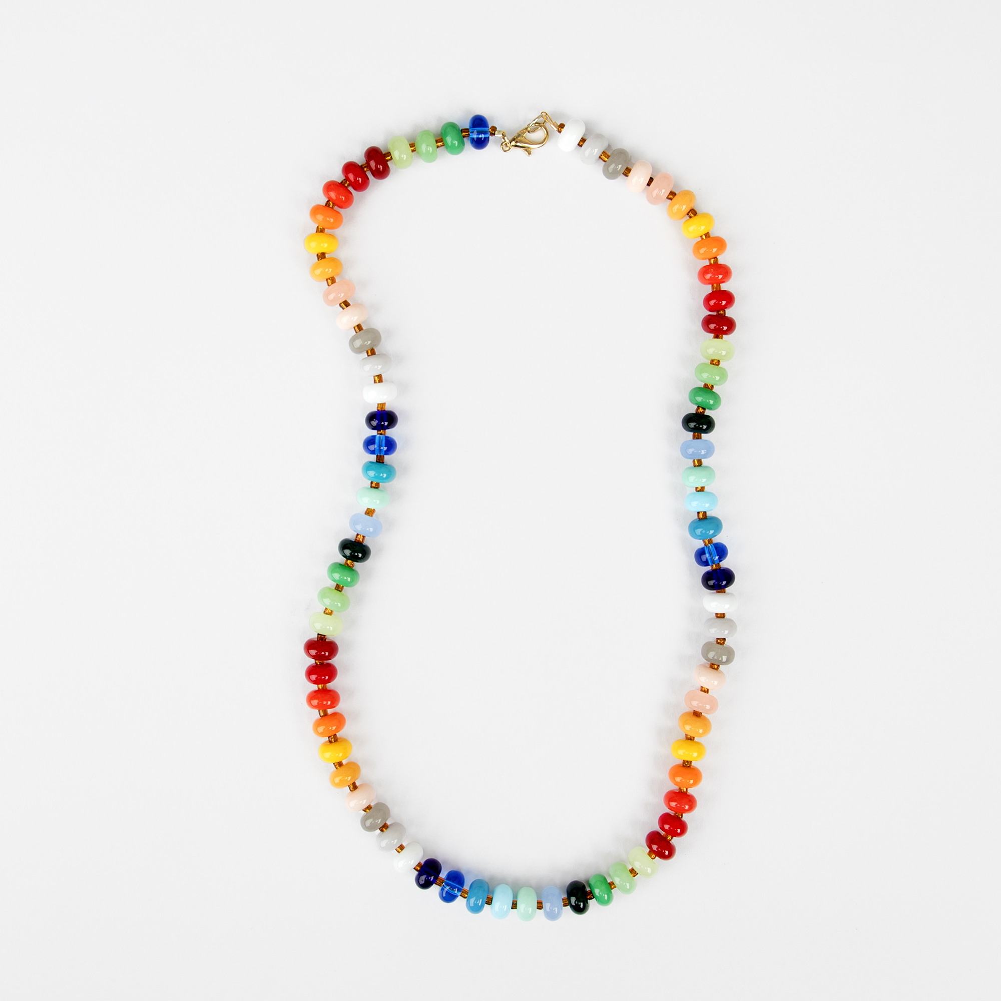 Cousin DIY Rainbow Bead Mix for Jewelry Making, 460 Colorful Beads, Elastic String, Storage Box, Ideal for All Ages