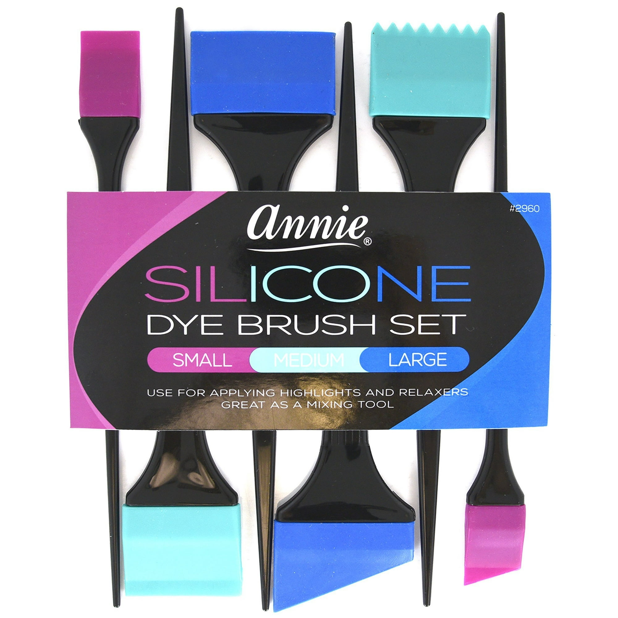 ANNIE Silicone Dye Brush Set (2pcs) ANNIE Silicone Dye Brush Set (2pcs)