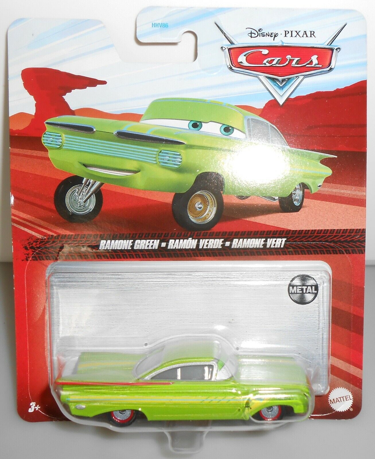 Buy Disney Pixar Cars 2 Ramone Green Metal New 2022 Mattel Online at