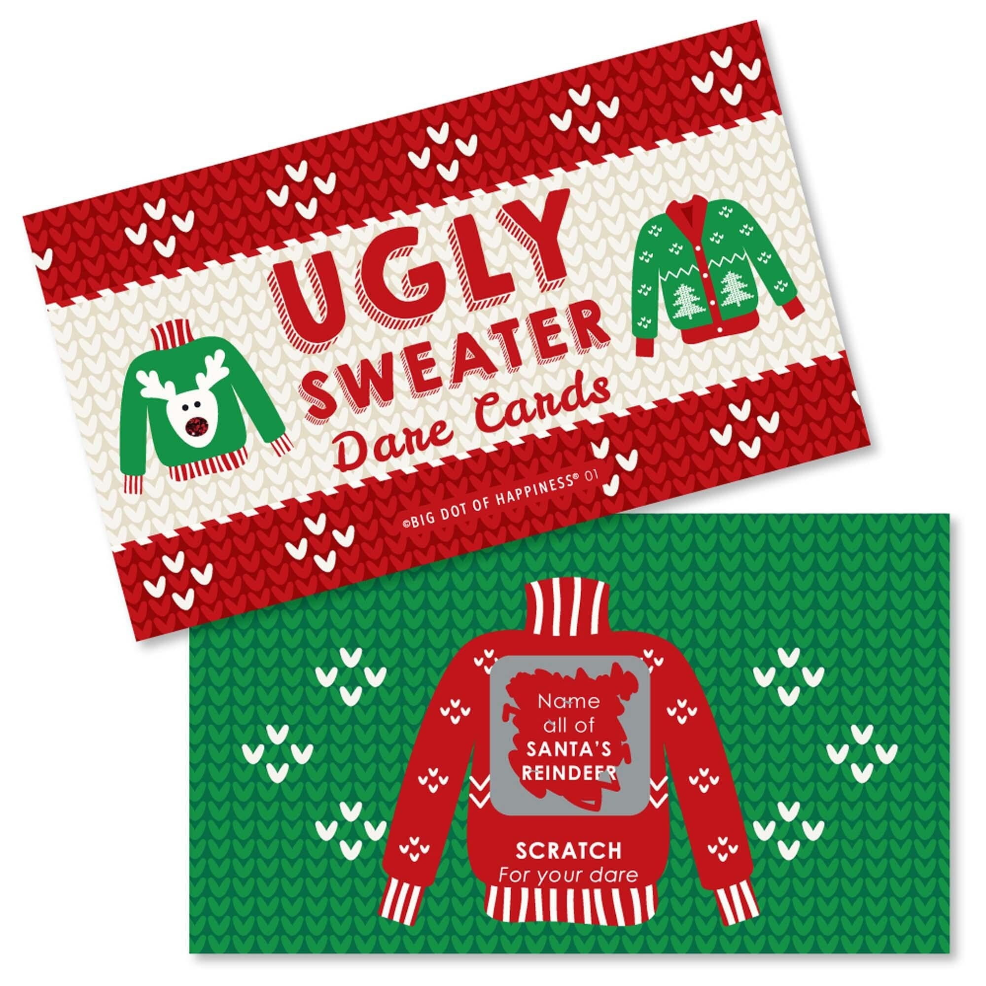 Big Dot Of Happiness Blue Snowflakes Gift Exchange Game - 22 Scratch Off Cards For Winter Holiday Parties