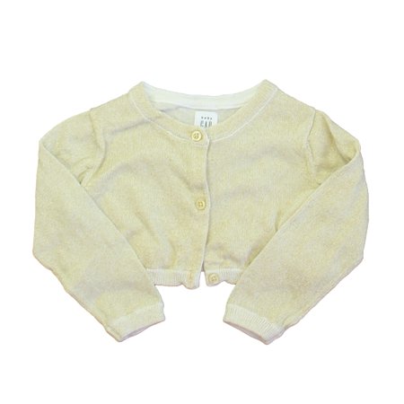 

Pre-owned Gap Girls Gold Cardigan size: 12-18 Months
