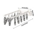 thumbnail image 2 of QTOCIO Household Wall Hanging Clothes Hanger No Punching Foldable Portable Drying Tool Multi-purpose Sock Underwear Cloth Rack, 2 of 2