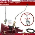 thumbnail image 1 of American Shifter  518 Shifter Kit Chrome 23 in. Swan E Brake Cable Dipstick for DD9F4, 1 of 1
