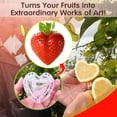 thumbnail image 1 of Vaidha Moules de Croissance en Forme de Cœur pour Fruits de Fraise, 1 of 8