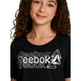 thumbnail image 4 of Reebok Girl's Boxy Short Sleeve Graphic Tee, Sizes 4-18, 4 of 7