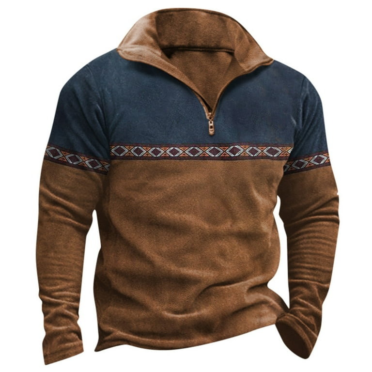 Men s Quarter Zip Up Long Rub Some Dirt on It Shirt Sleeve Sweaters Slim Fit Lightweight Men T Shirts Designer Slim Fit Mock Neck Pullover Casual Sweater Anime T Shirts for Men