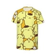 thumbnail image 3 of Boys Girls Gudetama Shirt Graphic T-Shirt Crewneck Short Sleeve 3d Colorful Tops Tees, 3 of 6