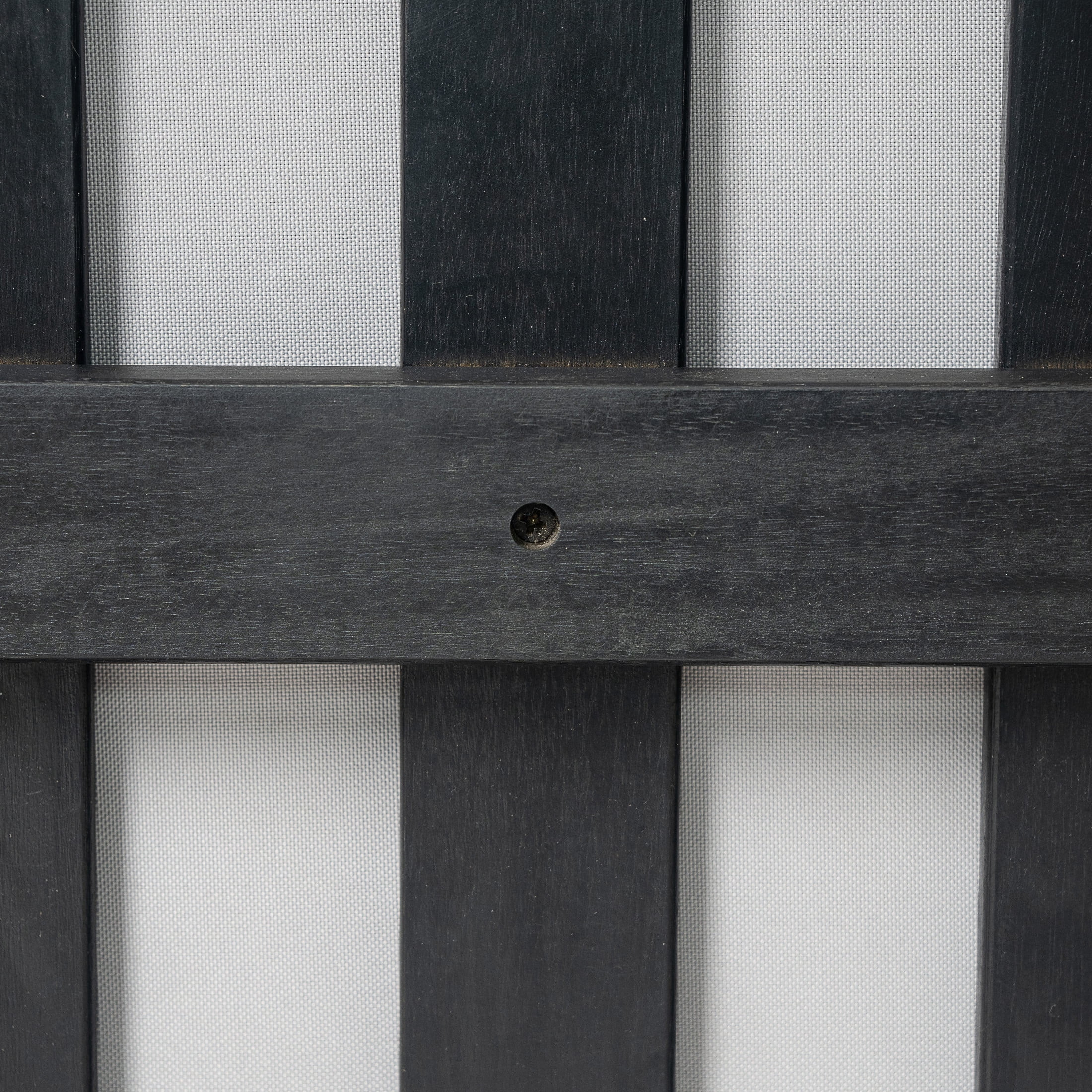 Felix Outdoor Patio Club Chair, Acacia Wood Wicker Armchair with Cushions, Black+Light Grey