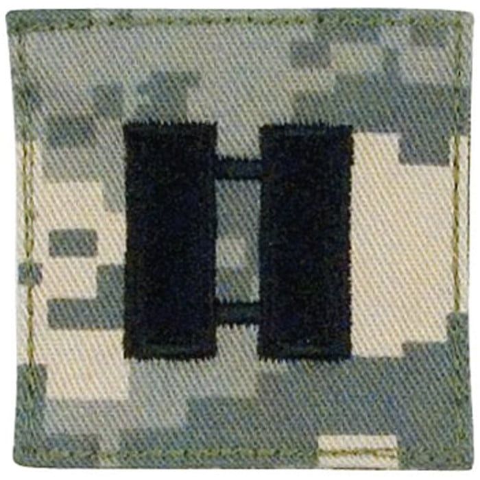 ACU Digital Camouflage - Military Captain Insignia Patch CPT - Walmart.com