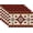 Aztec Southwestern, variant on Aztec Southwestern Placemats Set of 6, Rustic Tribal Geometric Washable Linen Place Mat Heat Resistant Non Slip Kitchen Dining Table Mats 12x18 Inch