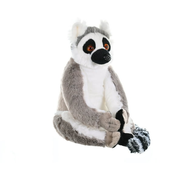 Cuddlekins Ring Tailed Lemur Plush Stuffed Animal by Wild Republic, Kid Gifts, Zoo Animals, 12 Inches