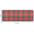 thumbnail image 7 of Red Black White Checkerboard Checkered Pattern Kitchen Rug Mat,Kitchen Runner Rugs Non Skid Washable,Decorative Kitchen Floor Mats for Kitchen,Sink,Laundry,17"x47.2", 7 of 7