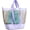 Purple & Green, variant on Mesh Beach Bags for Women Men Extra Large Packable Beach Tote Bag Reversible Travel Pool Shopping