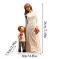 thumbnail image 6 of Mother's Day Resin Mother and Child Figurine Heartwarming Hand-Painted Statue for Desktop ornament Party Decor Mom Birthday Gift from Daughter and Son 1PCS, 6 of 9