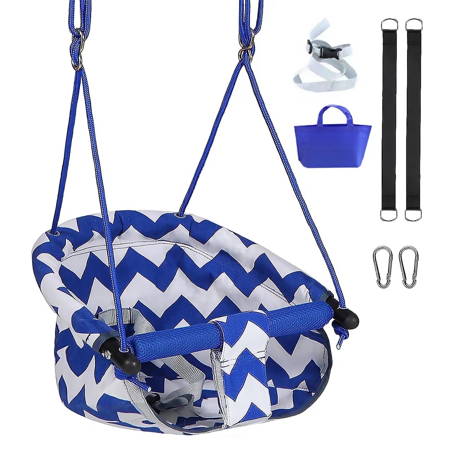 LINXUXIE  Toddler Swing for Kids, Anti-Slip Swing Seat for Indoor&Outdoor, Birthday Gifts for 1 2 3 4 5 6 7 8 Year Old