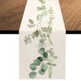 thumbnail image 1 of Greenery Table Runner,Thanksgiving Table Decor Christmas Decoration Fall Table Runner for Farmhouse Decorations, Kitchen Dinning Outdoor Table Decor 13 x 70 Inch, 1 of 6