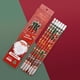 thumbnail image 4 of Lápices navideños con borrador | Paquete de 6 lápices navideños para niños | Diseños navideños de Papá Noel y muñeco de nieve | Útiles escolares y de arte de madera | Regalo ideal para estudiantes, 4 of 6