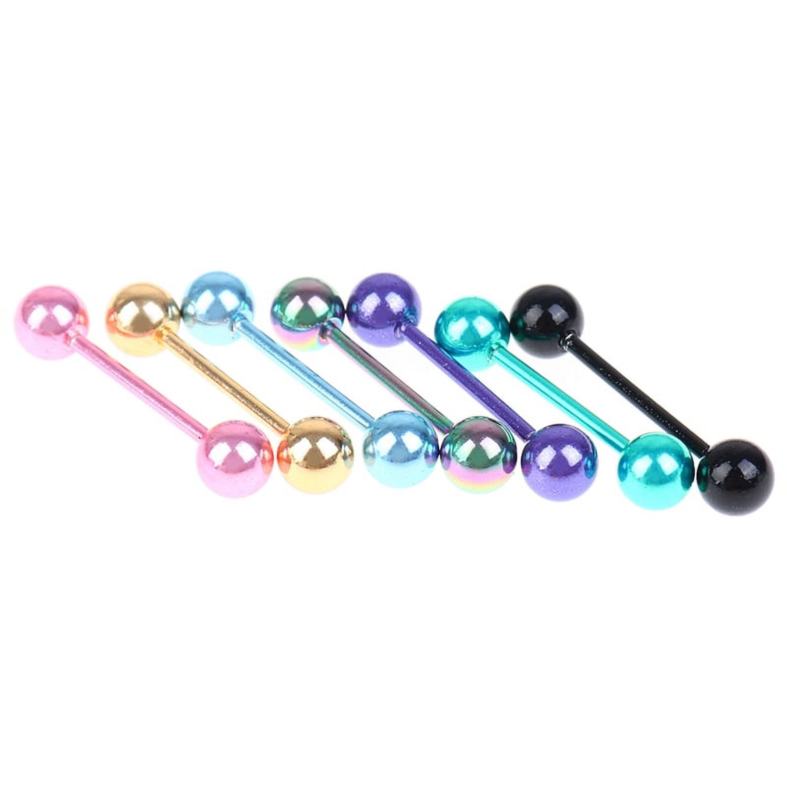 7 pcs/set Fashion Women Tongue Rings Ear Bone Piercings Body Jewelry Decoration